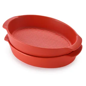 Oval Baking Dish Set For Oven, Durable & Versatile - Ceramic Serving Dishes