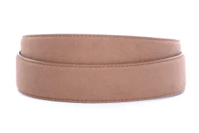 1.5" Beige Micro-Suede Strap