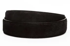 1.5" Black Micro-Suede Strap