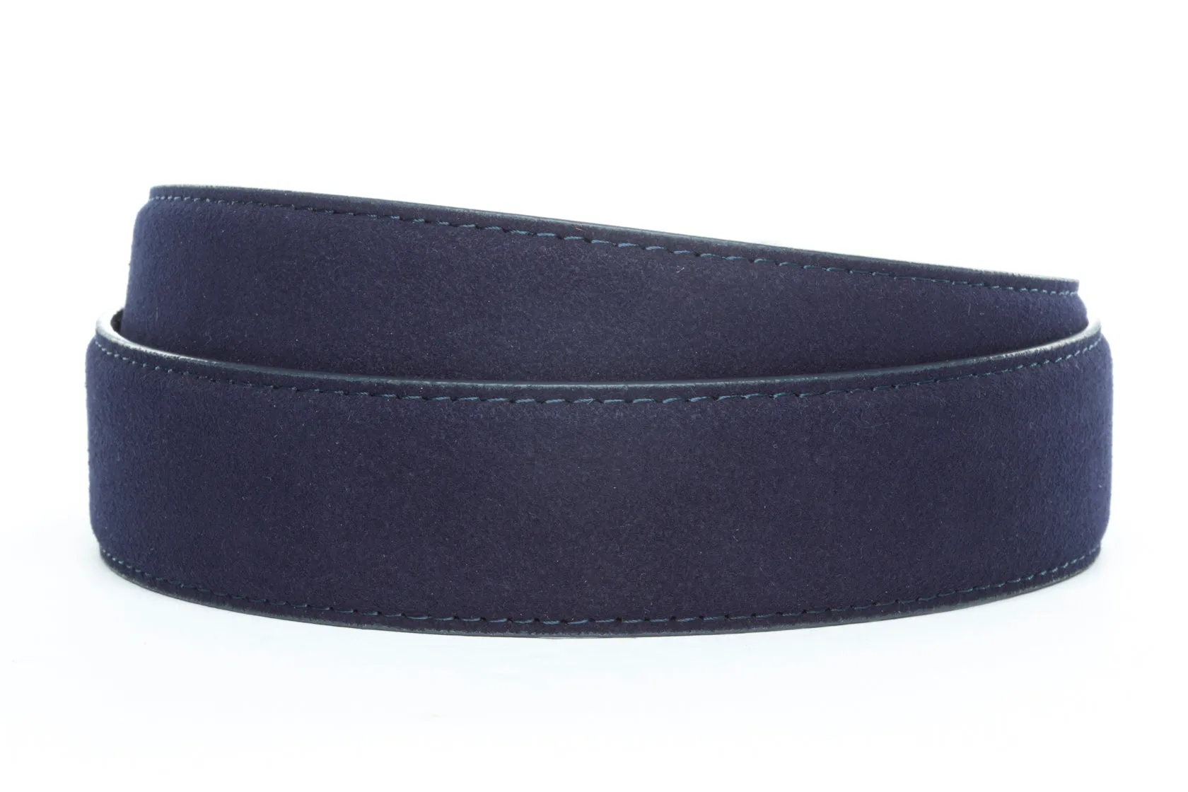 1.5" Navy Micro-Suede Strap