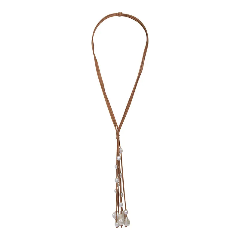 167-01-22 | RHAPSODY TASSEL (WHITE/ TAN)