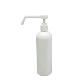 1L HDPE Boston Bottle with Long Nose Pump Lid