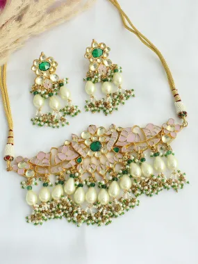 Adwita Choker Necklace Set