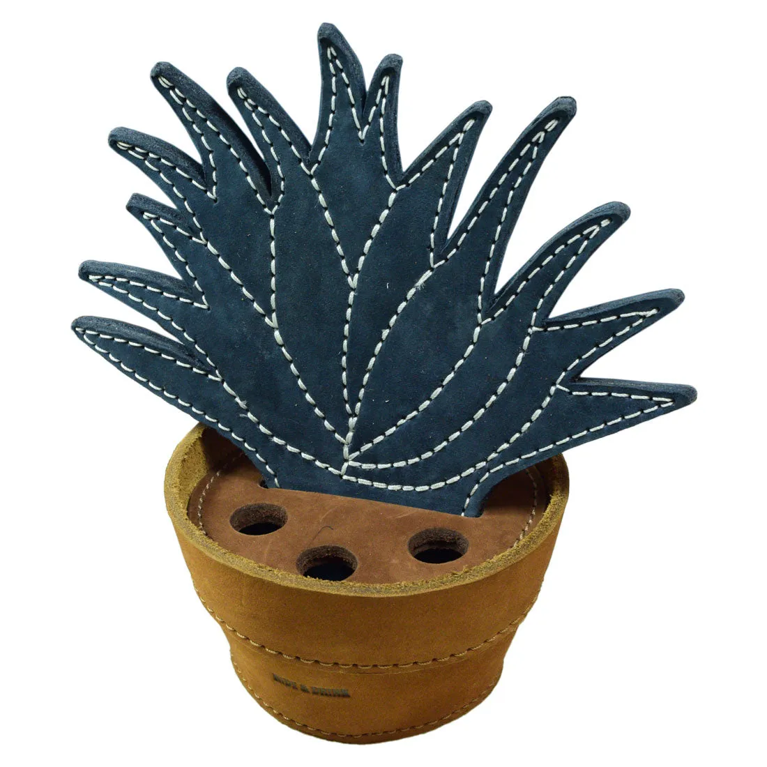 Agave Coaster W/Pen Holder