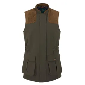 Alan Paine Lockwood Waterproof Ladies Waistcoat - Olive