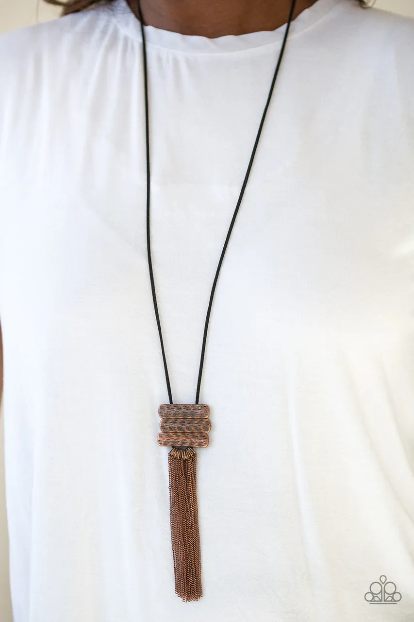 All about ALTITUDE Copper Paparazzi Necklace