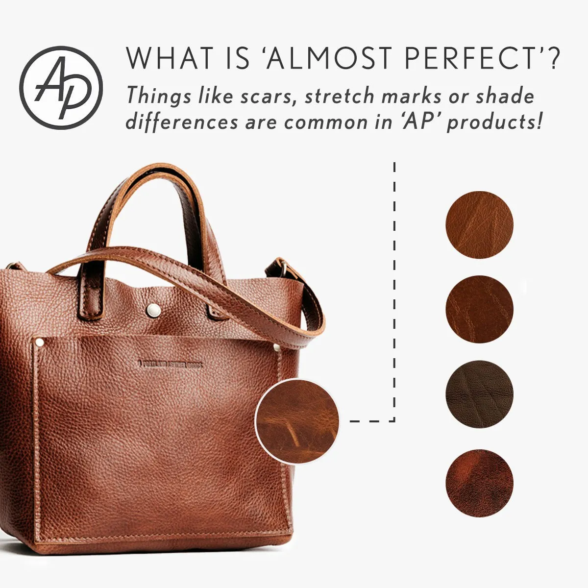 'Almost Perfect' Kangaroo Shoulder Bag