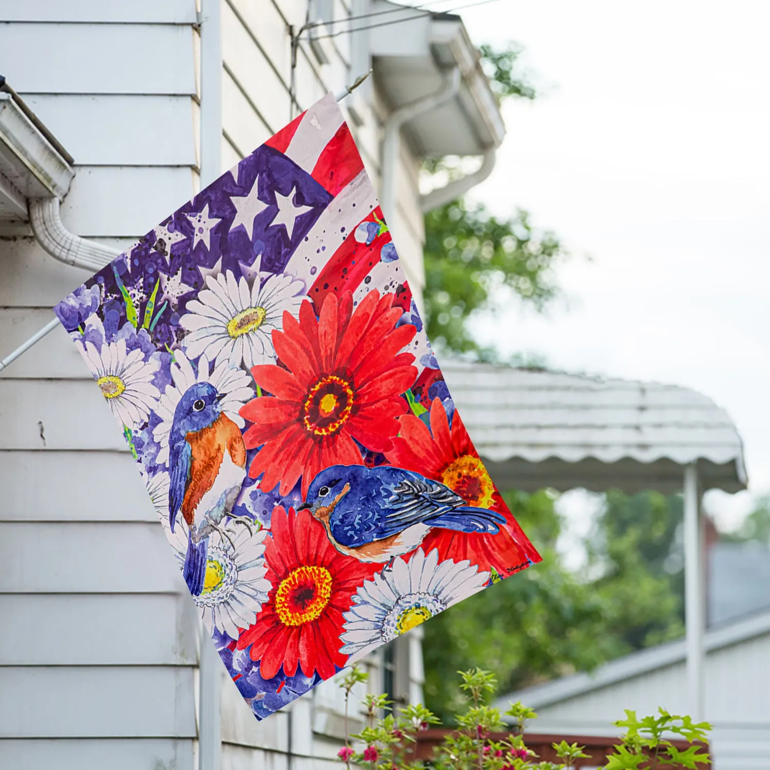 American Glory Double Sided House Flag