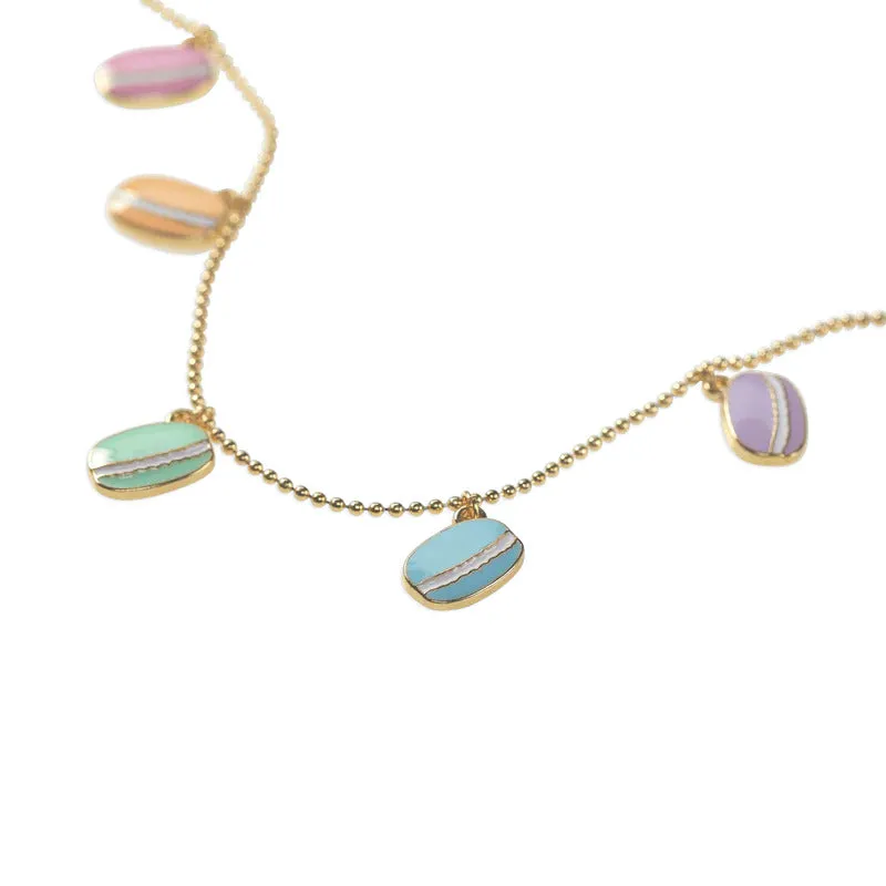 amy necklace macaron