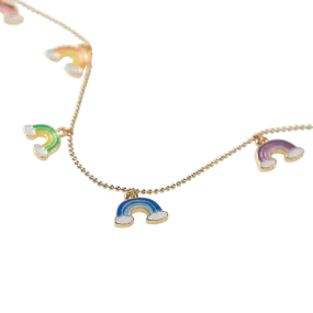 amy necklace - rainbow