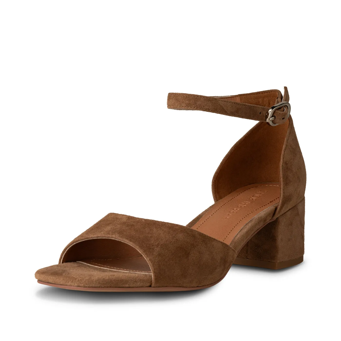 Anni sandal suede - Caramel