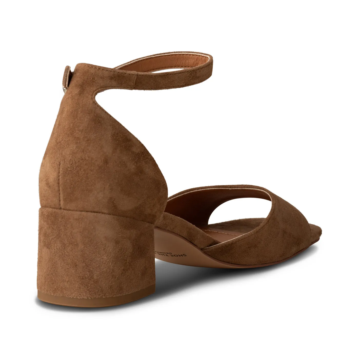 Anni sandal suede - Caramel