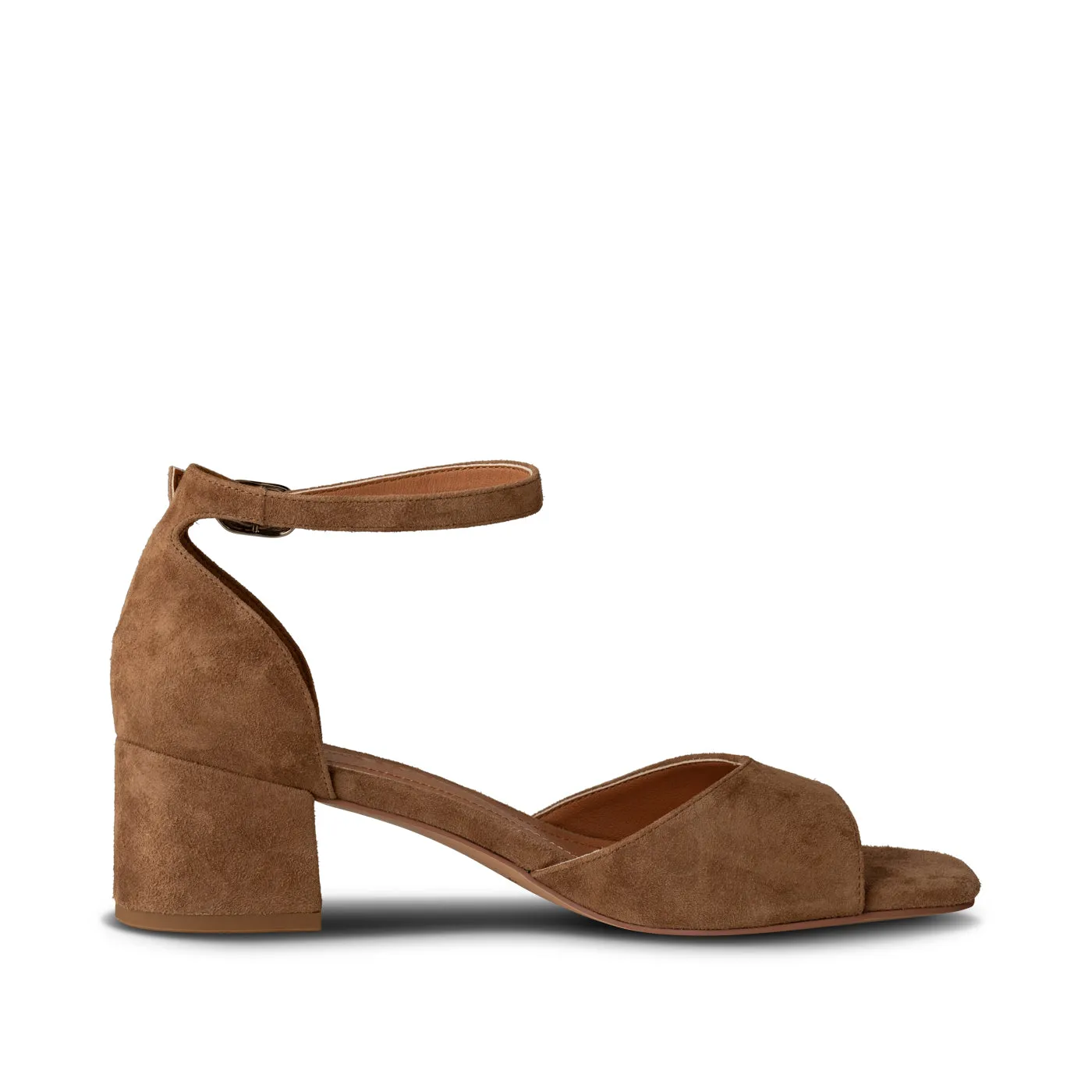 Anni sandal suede - Caramel