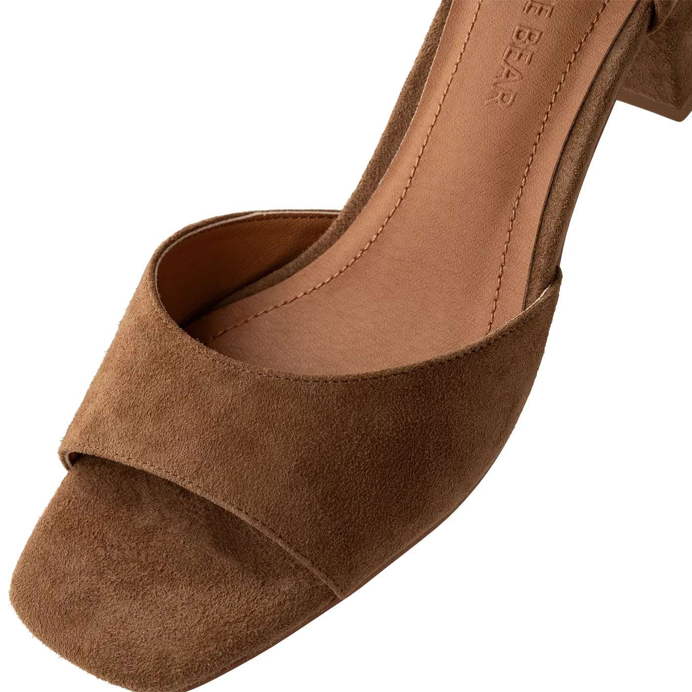 Anni sandal suede - Caramel