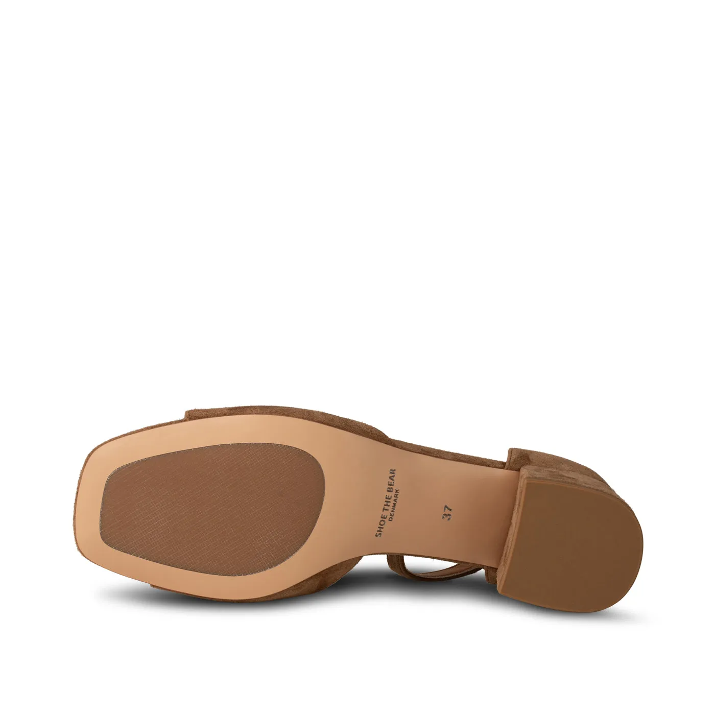 Anni sandal suede - Caramel