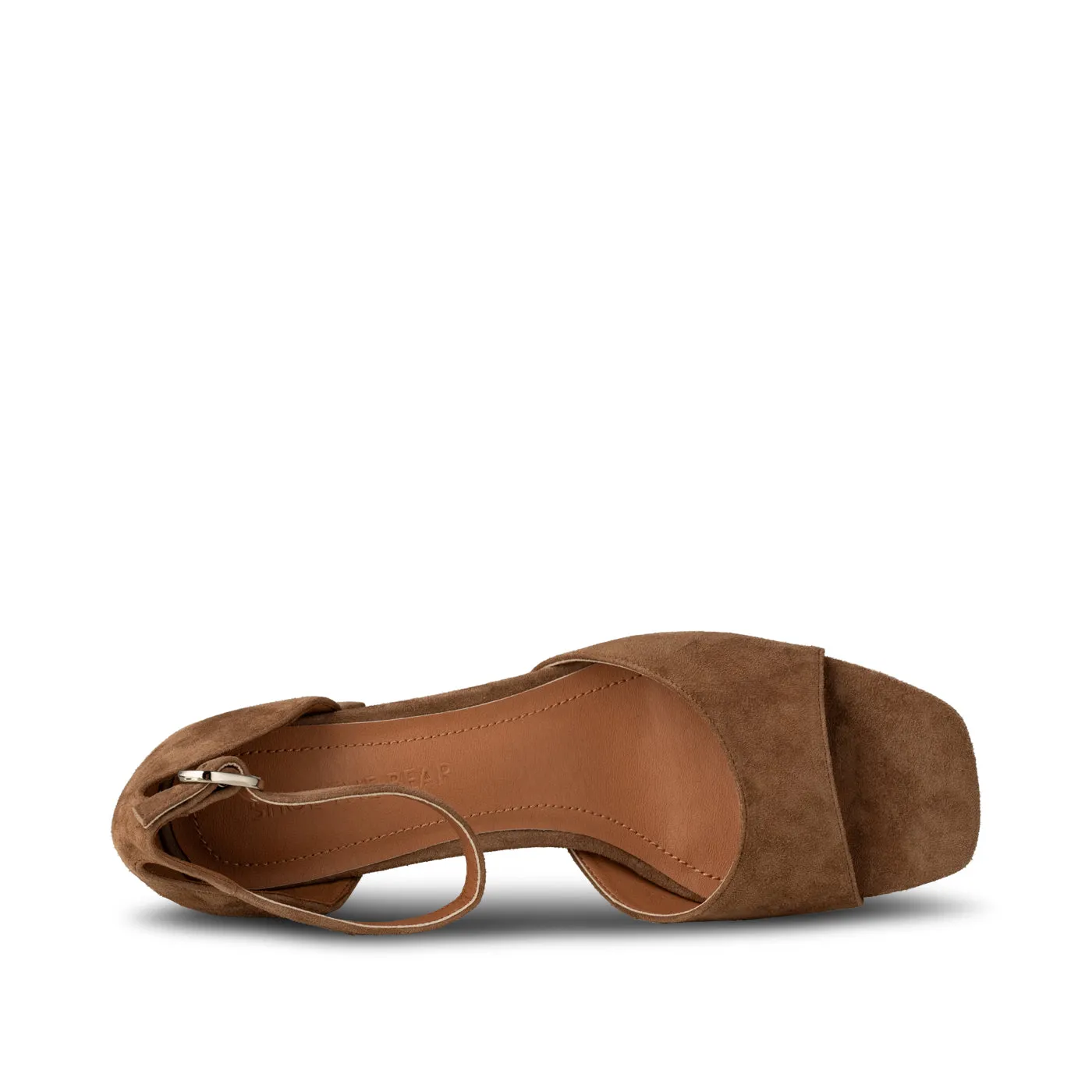 Anni sandal suede - Caramel