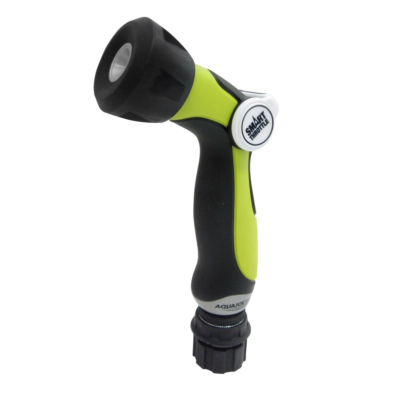 Aqua Joe AJHN100-QC One Touch Adjustable Hose Nozzle | Smart Throttle Control | Quick Disconnect