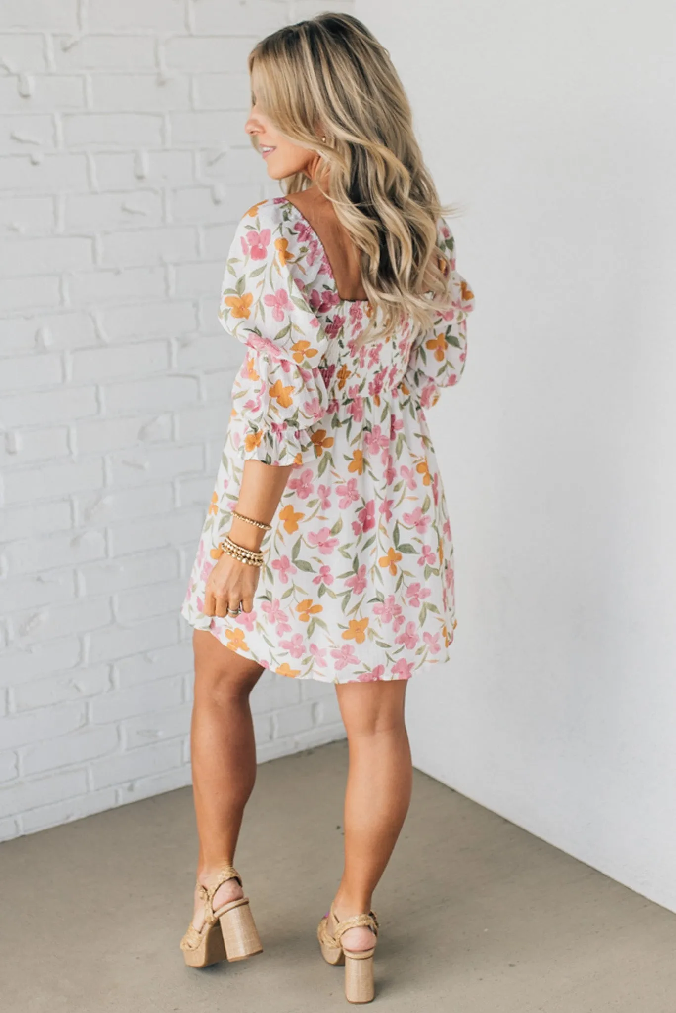 Aurelia Floral Mini Dress