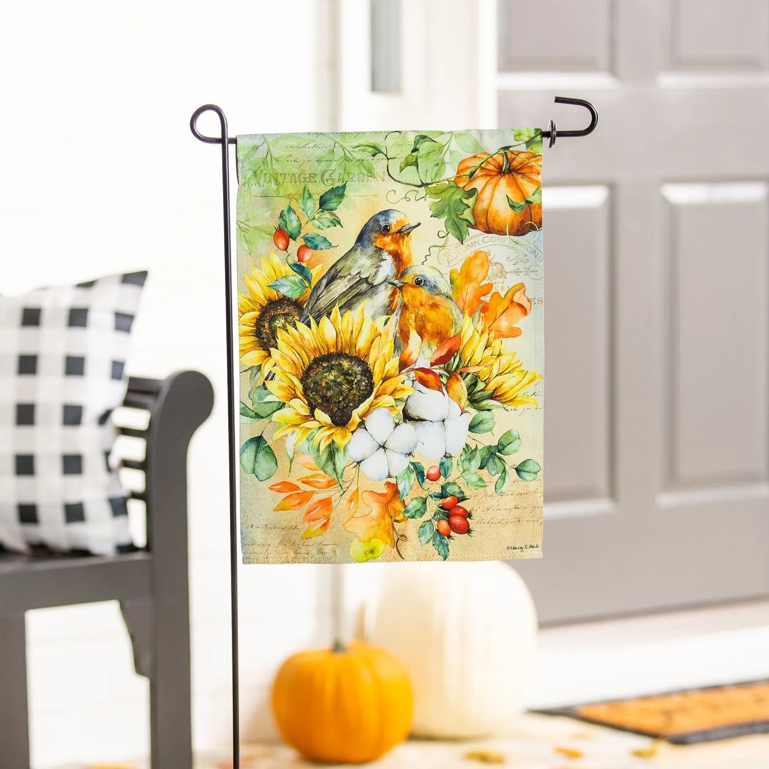 Autumn Gold Double Sided Garden Flag