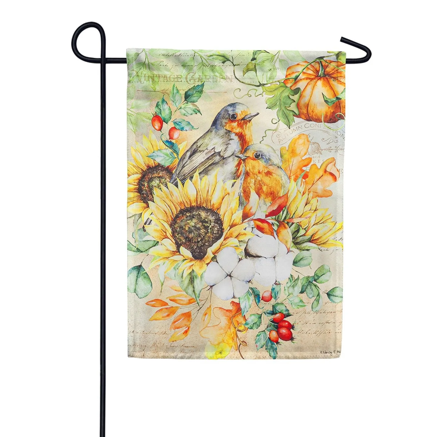 Autumn Gold Double Sided Garden Flag