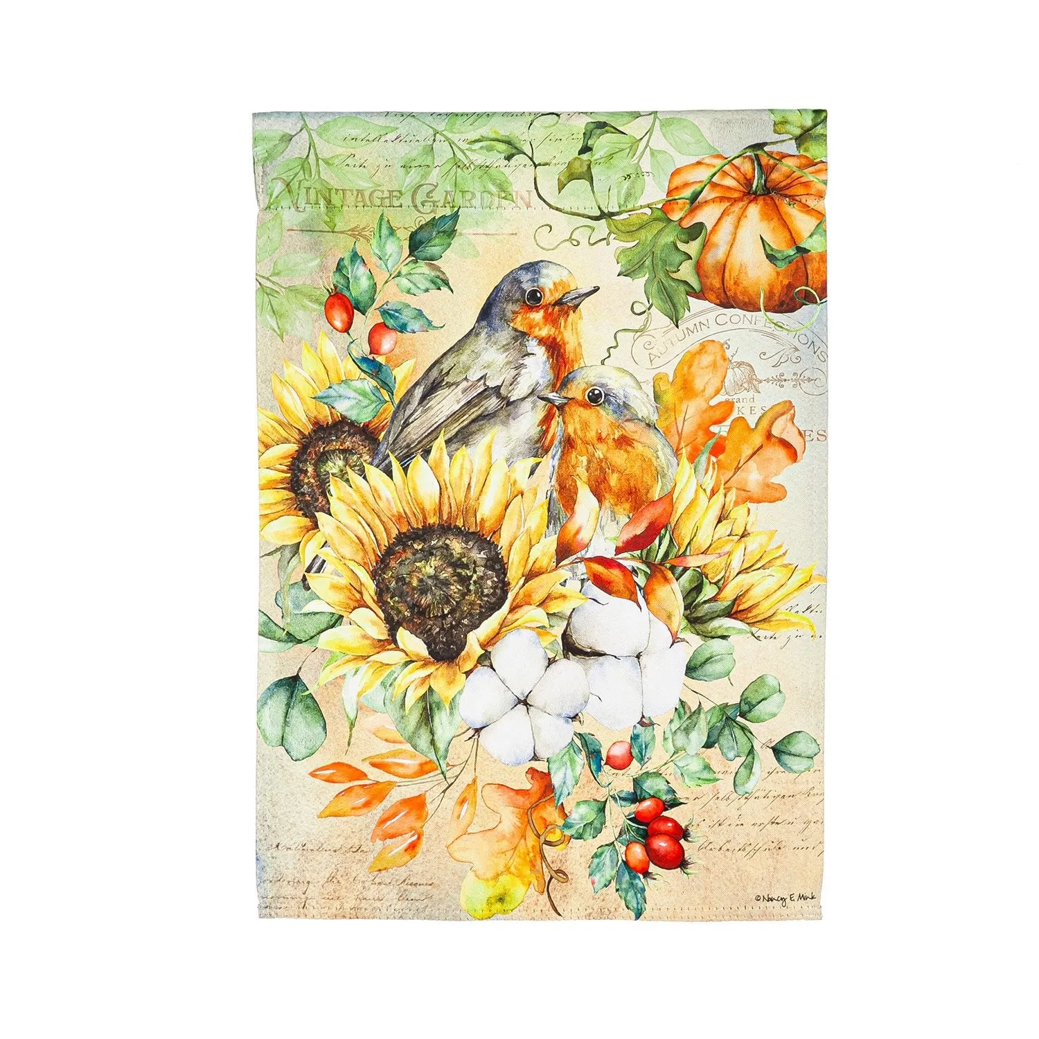 Autumn Gold Double Sided Garden Flag