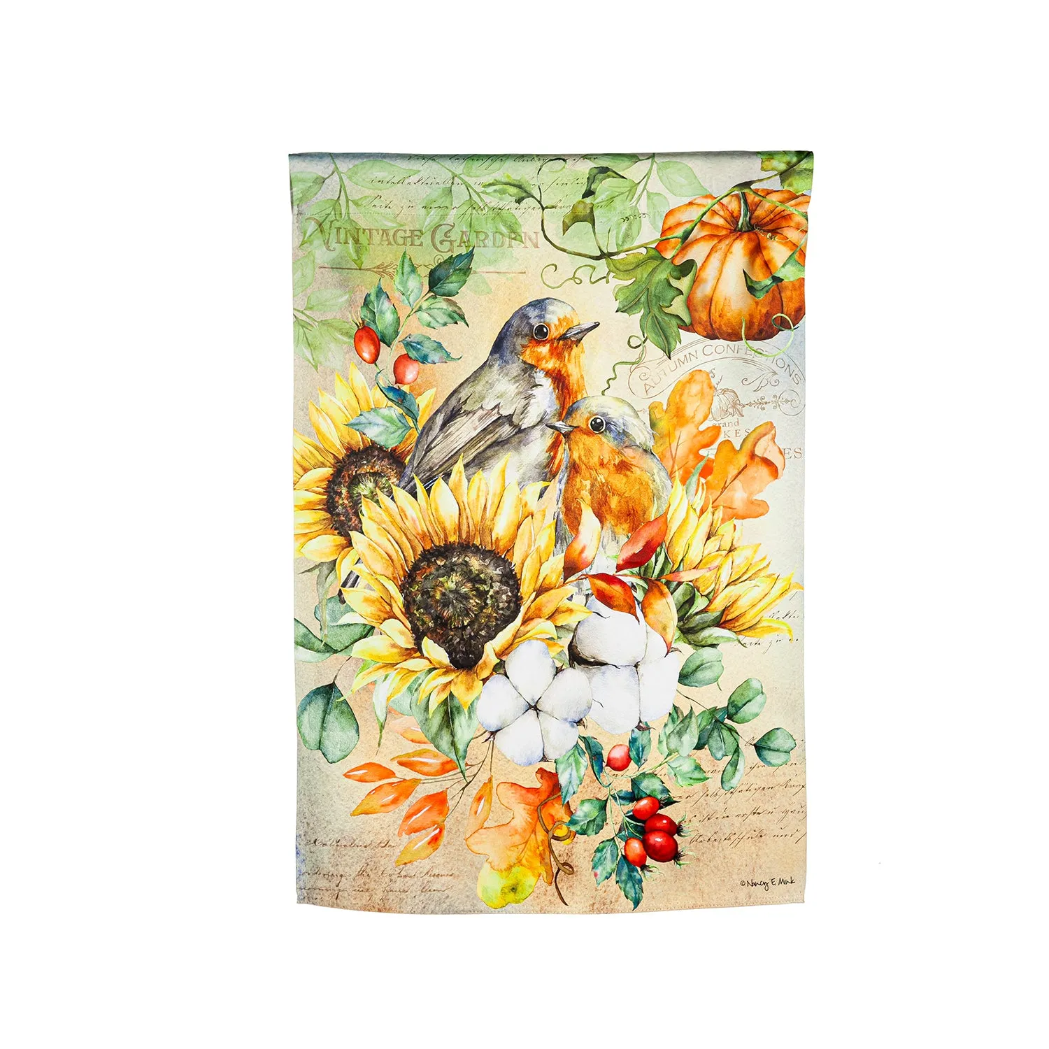 Autumn Gold Double Sided House Flag