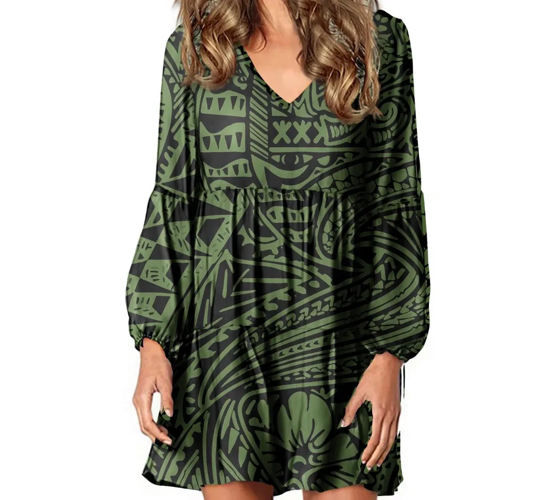 Babydoll Tribal Dress