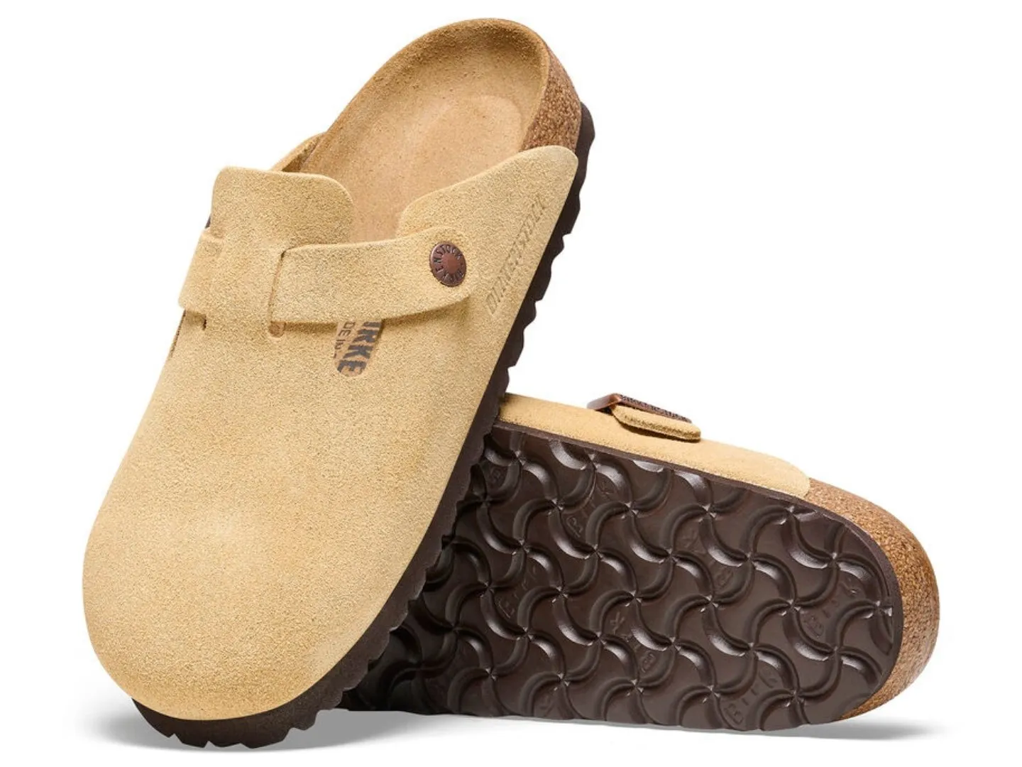 Birkenstock: Boston Latte Cream