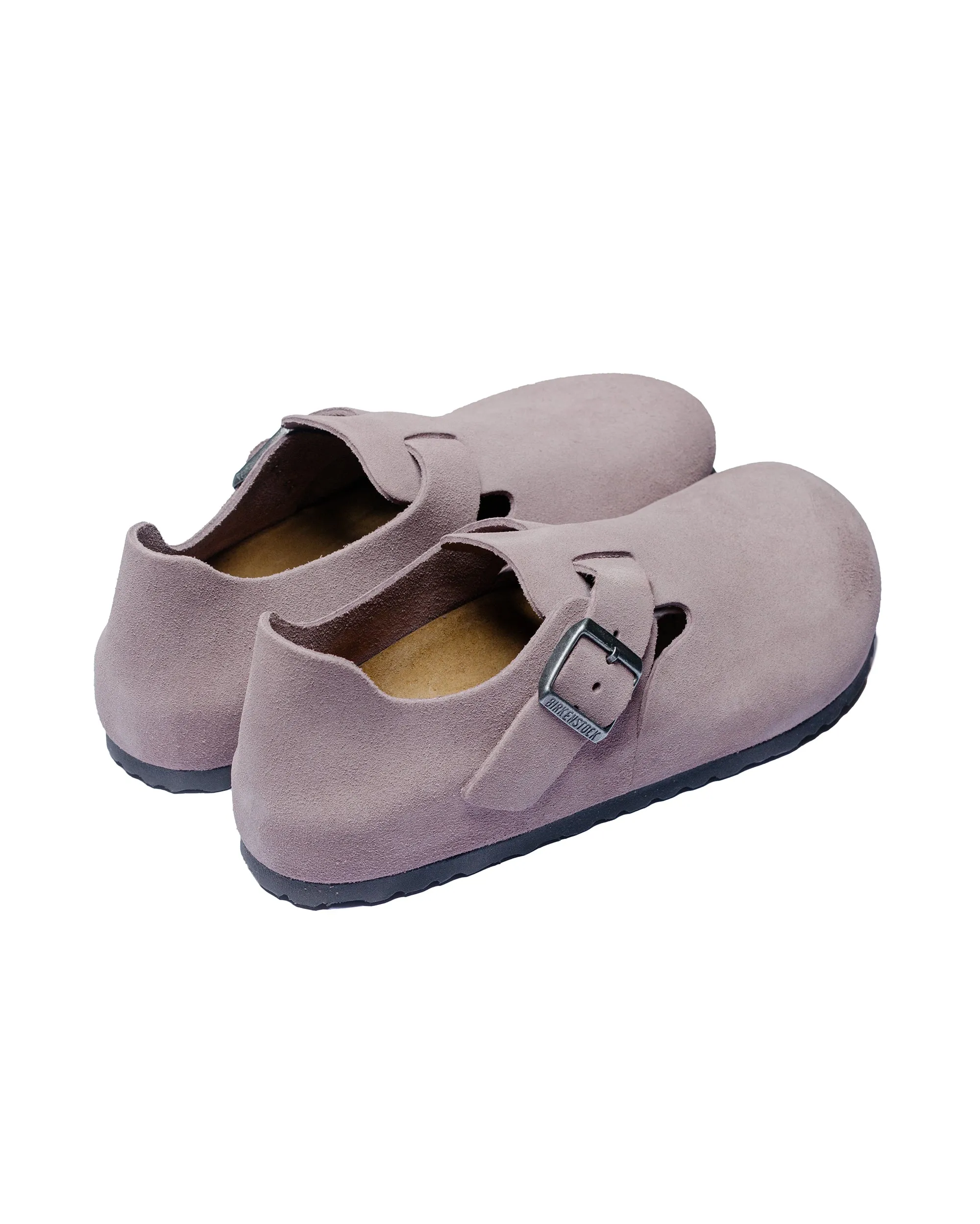 Birkenstock London Faded Purple Suede