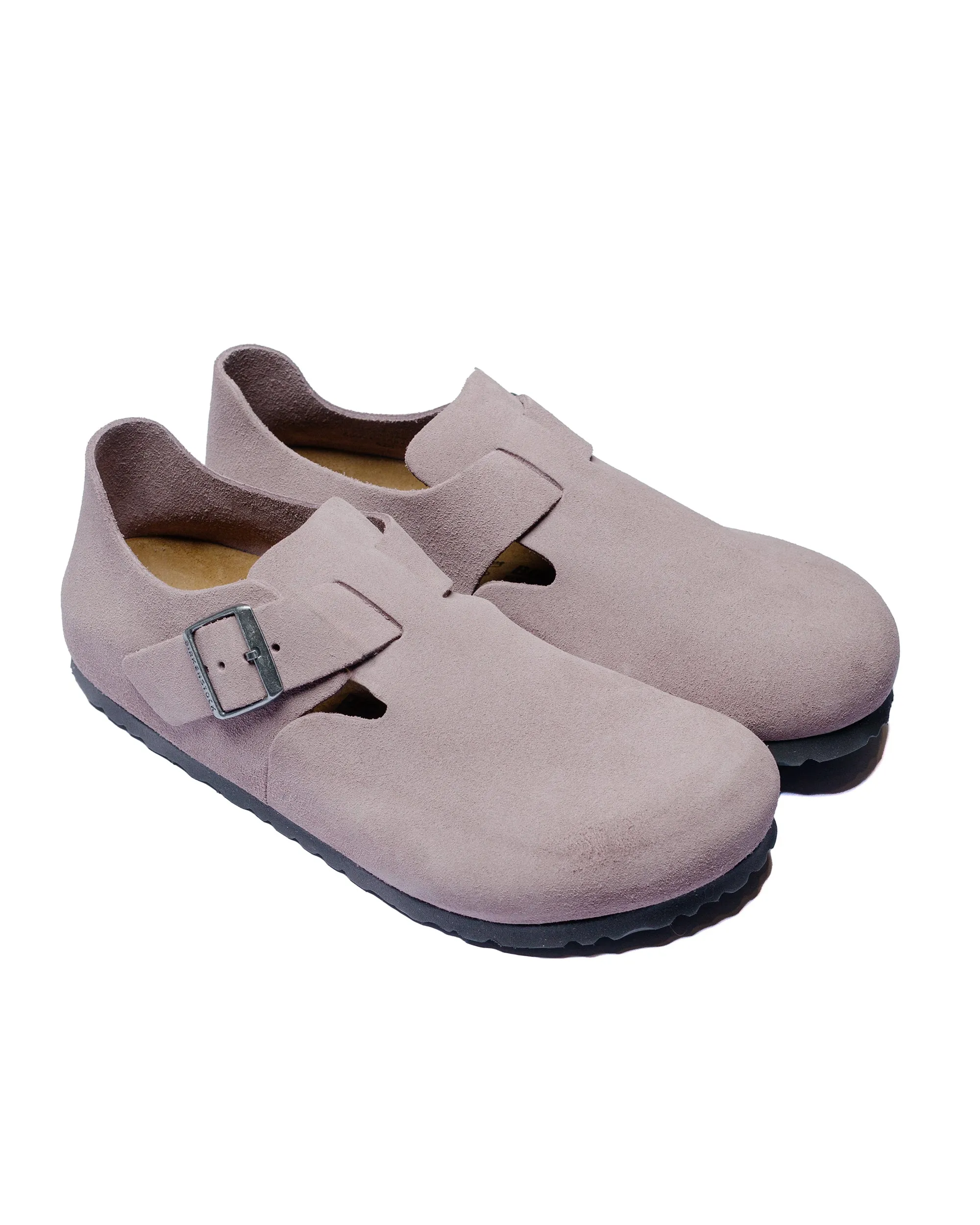 Birkenstock London Faded Purple Suede