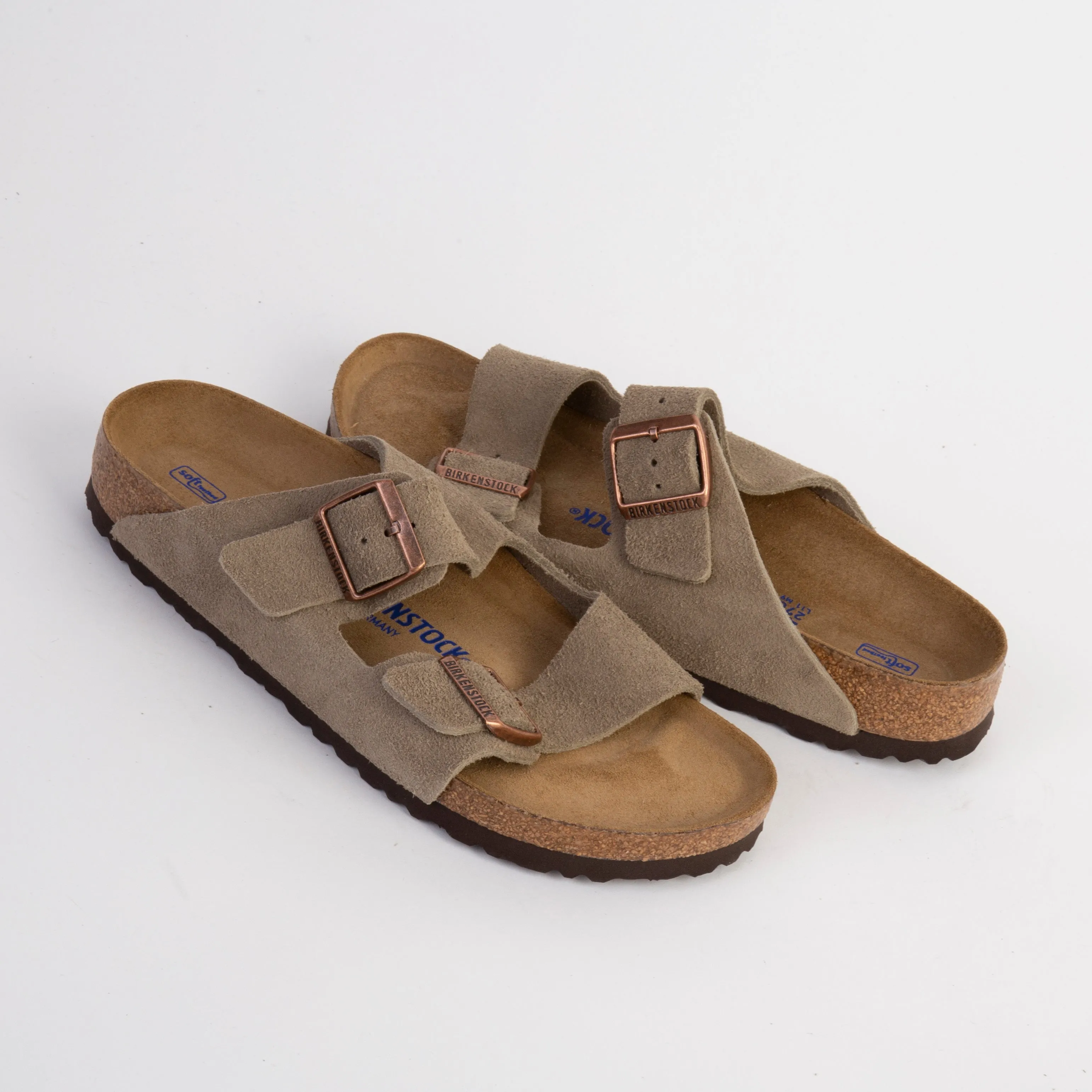 BIRKENSTOCK SANDALS - ARIZONA BS NARROW FIT - TAUPE