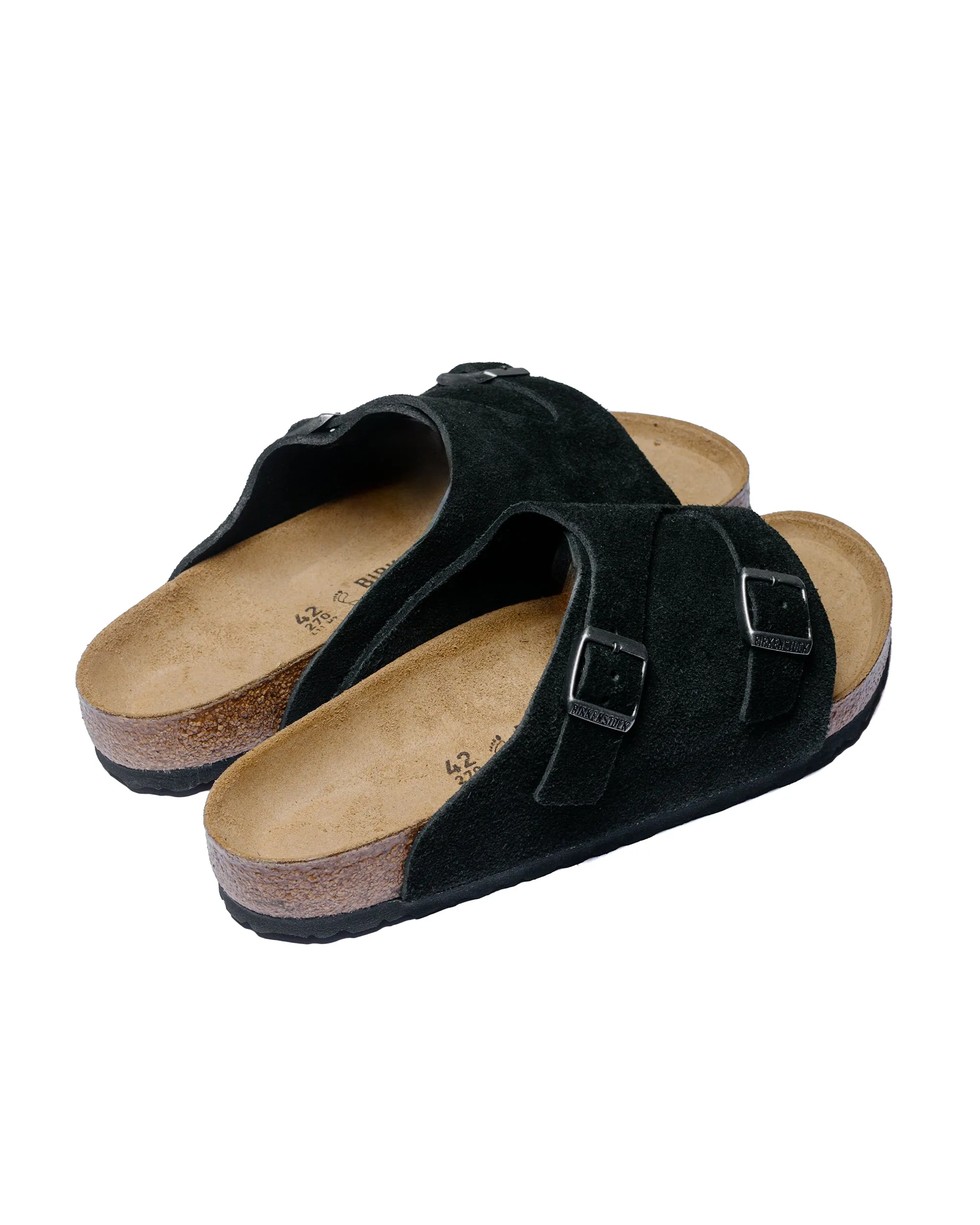 Birkenstock Zurich Suede Black