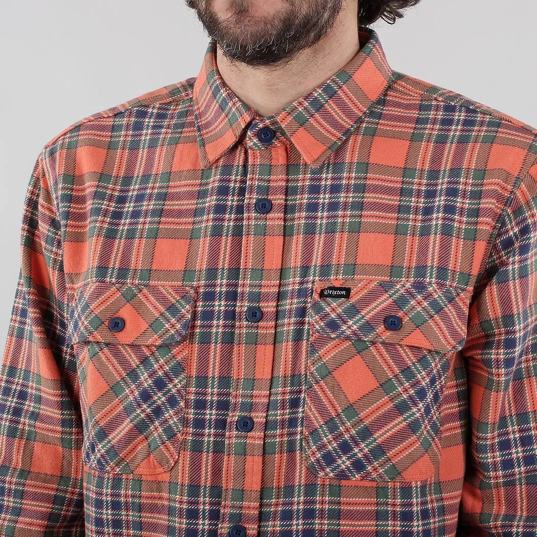 Brixton Bowery Long Sleeve Flannel Shirt