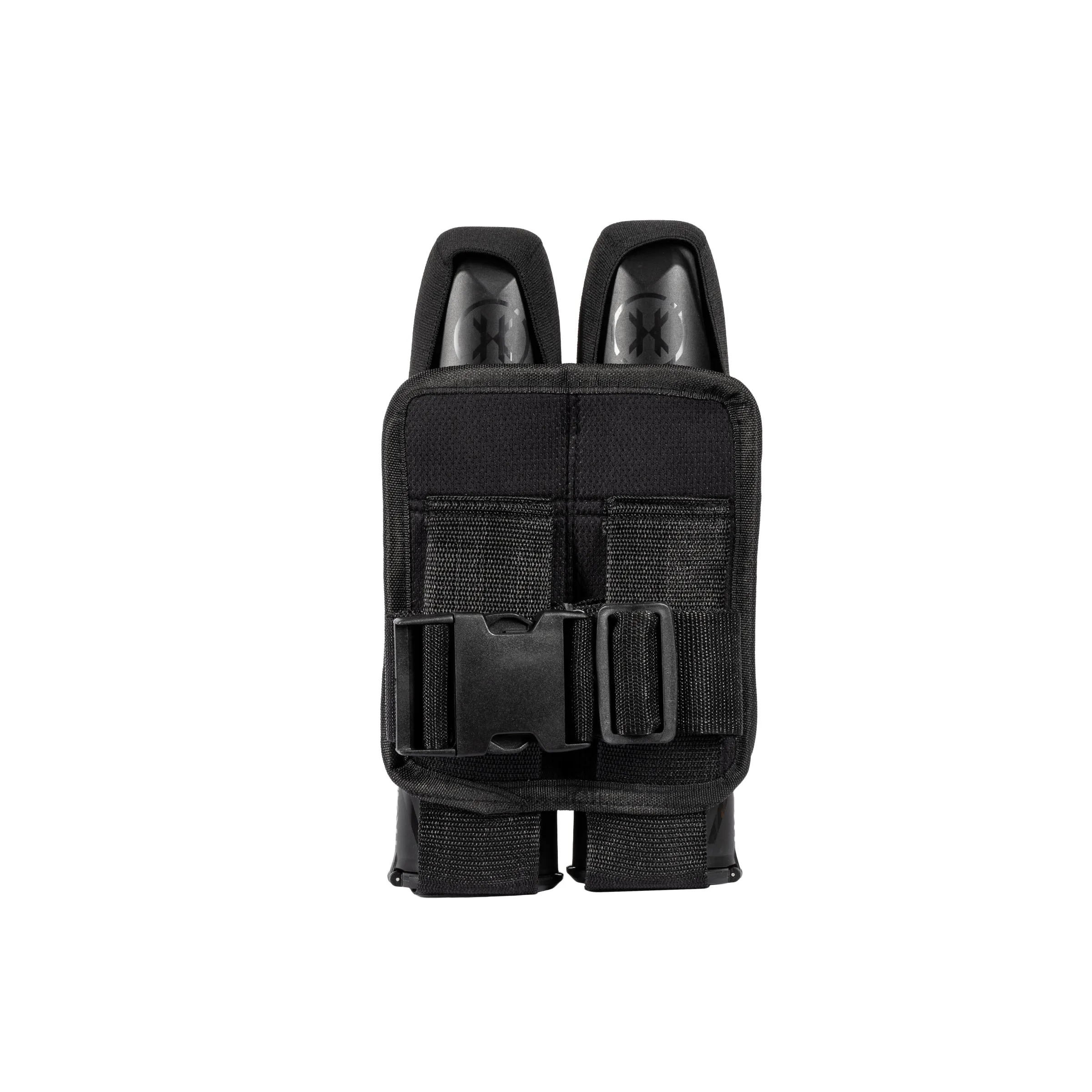 BSX - 2 POD POUCH W/ BELT - BLACK