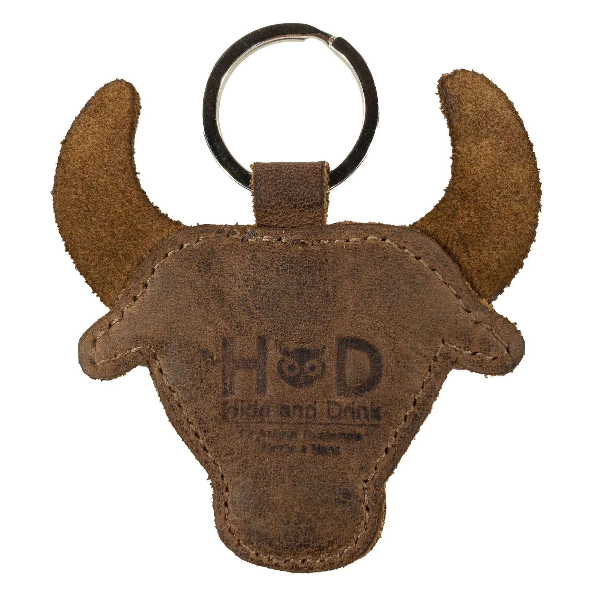 Bull Keychain