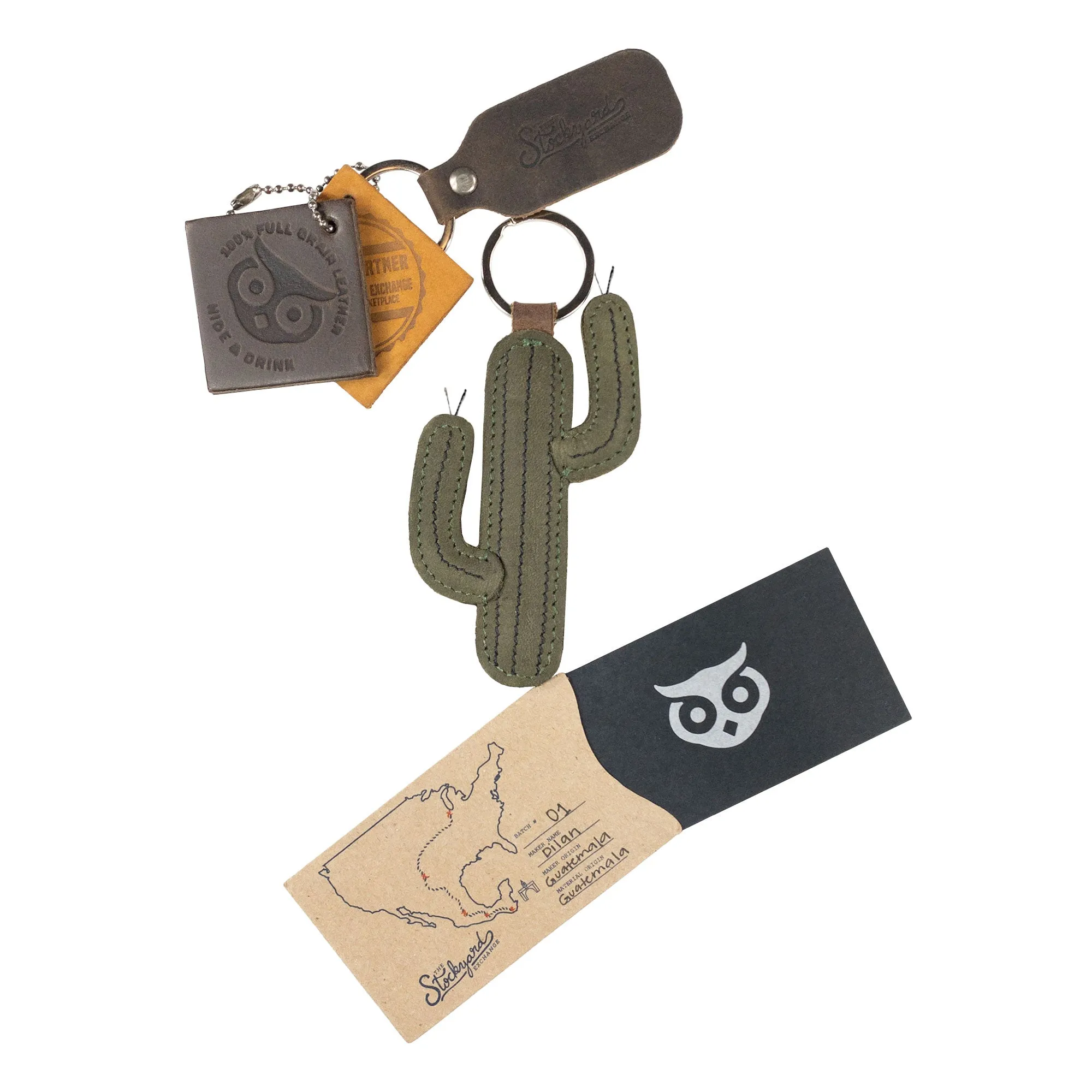 Cactus Keychain