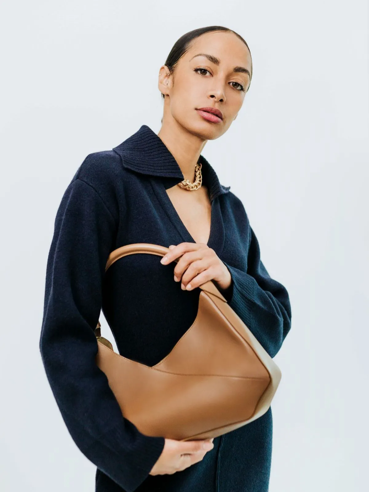 Caramel Oshu Medium Bag