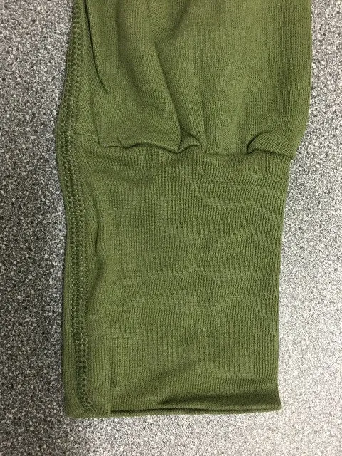 COLD WEATHER GREEN LONG JOHNS