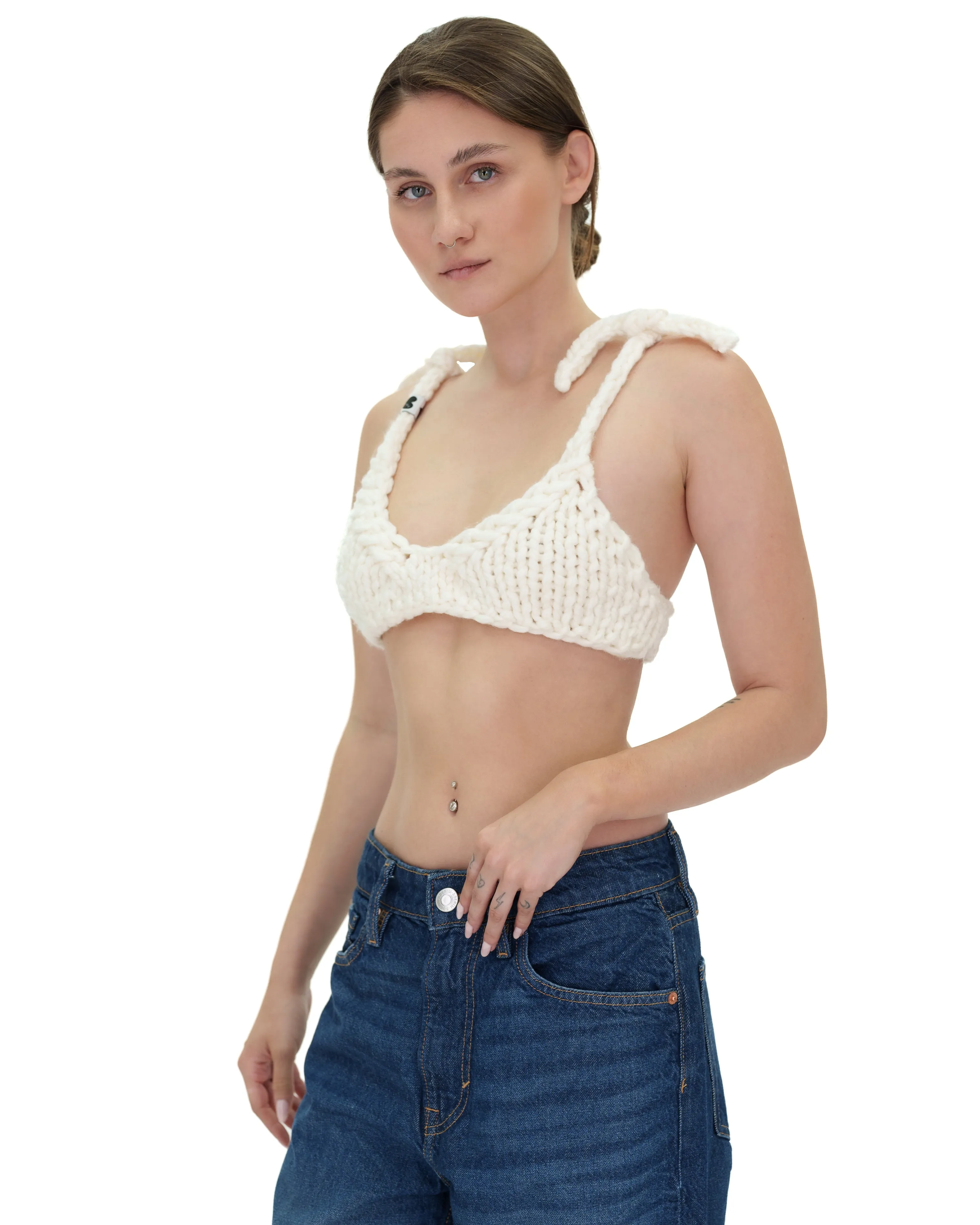 Crop Knit Bralette