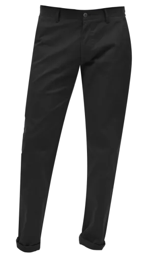 EJ Samuel Black Chino Long Pants CHL01