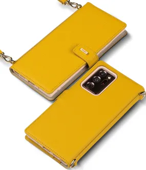 Galaxy Note 20 Ultra Case | Folio Signature Yellow