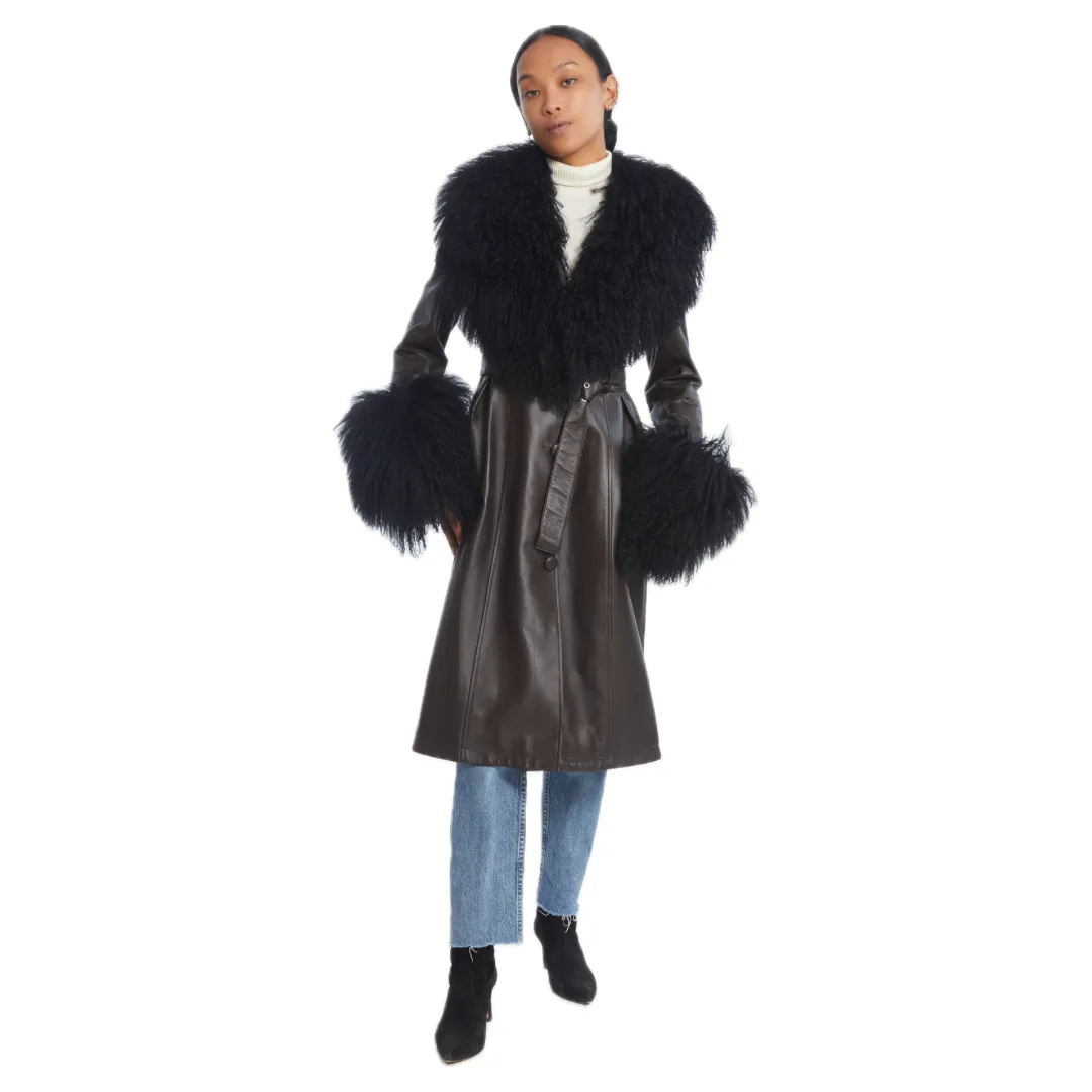 Greta Shearling Coat