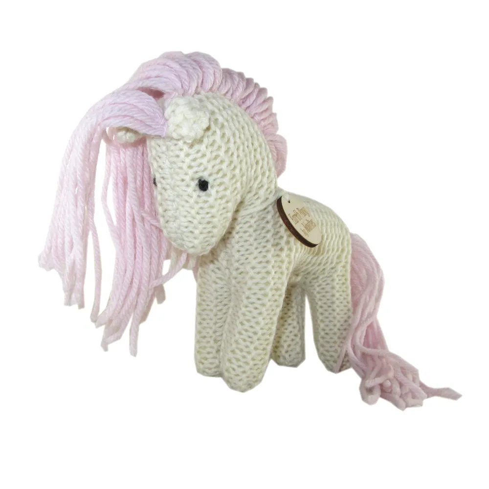 Handcrafted Pastel Earth Pony Plush Toy - USA