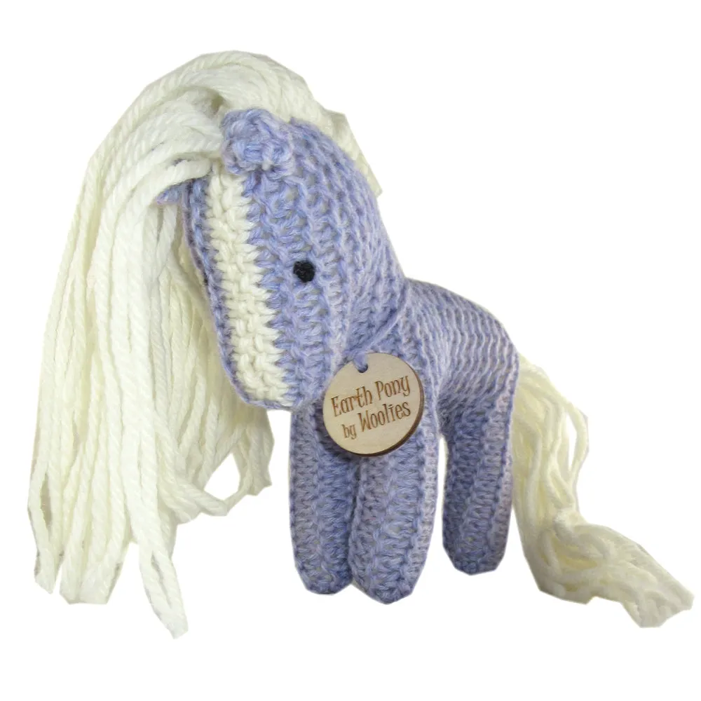 Handcrafted Pastel Earth Pony Plush Toy - USA