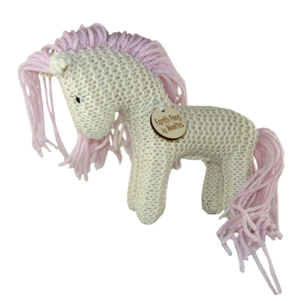 Handcrafted Pastel Earth Pony Plush Toy - USA