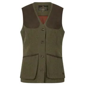 Hillside Harriet Waistcoat - Moss Green by Seeland