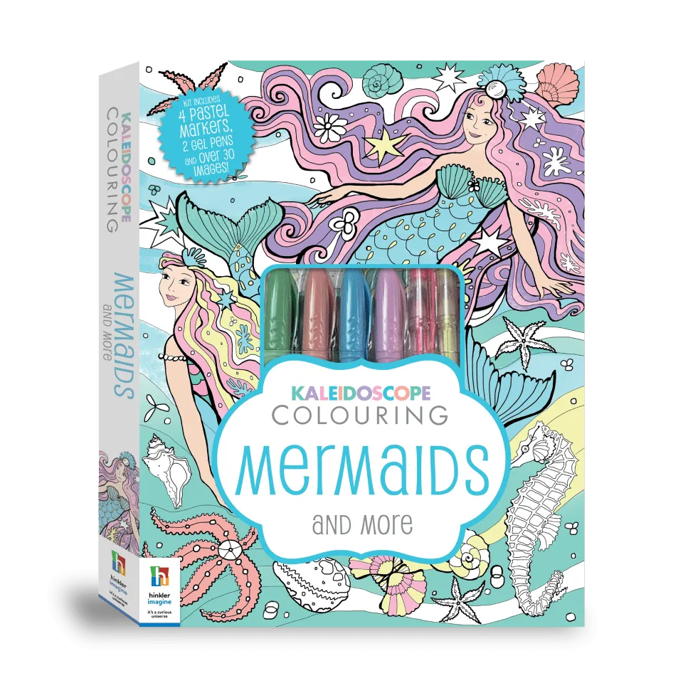 Kaleidoscope Colouring Kit: Mermaids & More