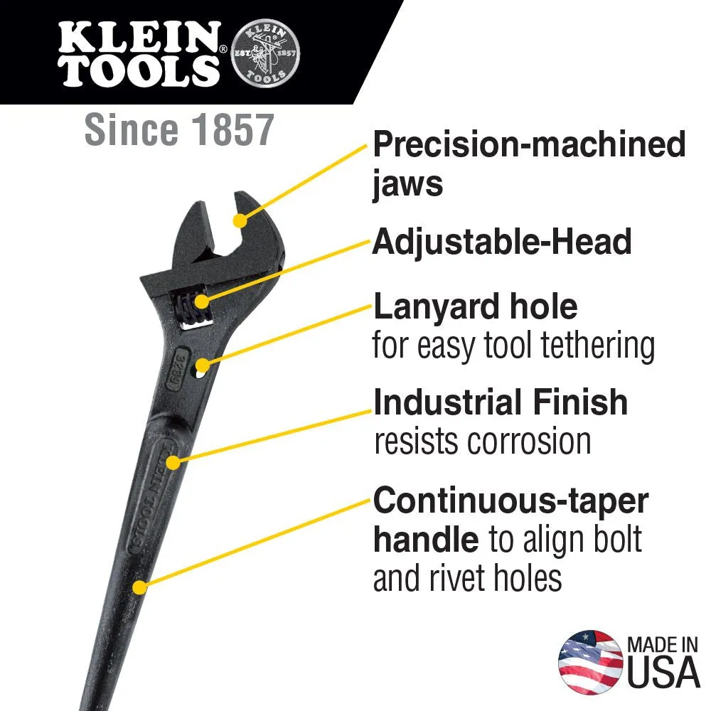 Klein 3239 16" Adjustable Wrench