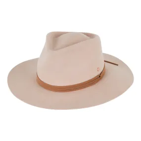 Kooringal Ladies Wide Brim Fedora Alice - Light Apricot