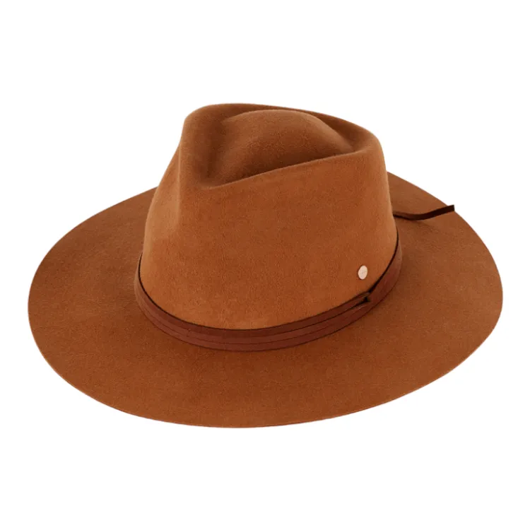 Kooringal Ladies Wide Brim Fedora Alice - Tan